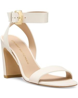 Stuart Weitzman Sai 85 Sandals - Metallic