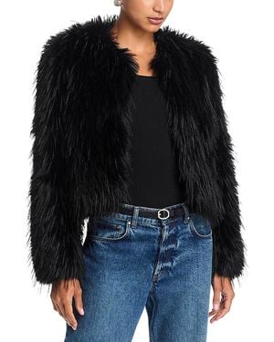 Generation Love Giana Faux Fur Jacket - Black