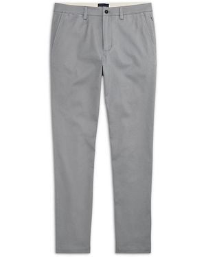 Mack Weldon Slim Fit Stretch Twill Chinos - Gray
