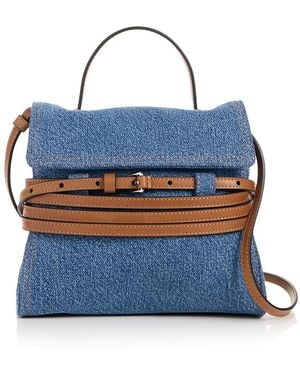 Moschino Tie Me Crossbody Bag - Blue