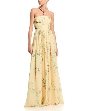 SAU LEE Camille Dress - Metallic
