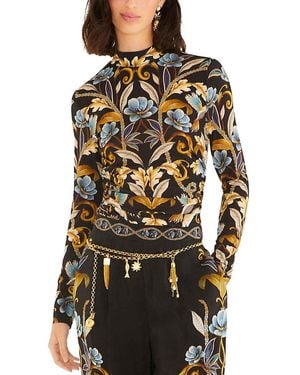 FARM Rio Jersey Top - Black