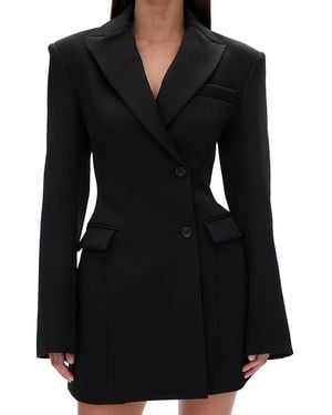 Rachel Gilbert Sergio Blazer Mini Dress - Black