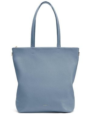 Cuyana Tall Easy Zipper Tote - Blue