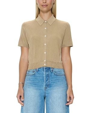 Pistola Lucca Short Sleeve Polo Sweater - Blue