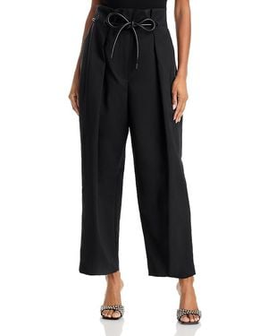 3.1 Phillip Lim Origami Wide Leg Pants - Black