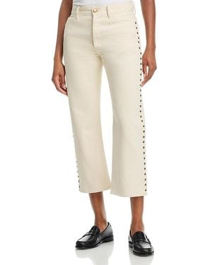 The Great The Studded Wayne Jeans - Natural