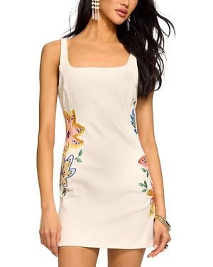 Ramy Brook Adriana Embroidered Dress - White