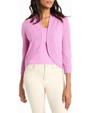 NIC+ZOE Bolero Cardigan - Pink