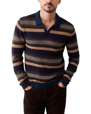 Marine Layer Liam Sweater Polo - Black
