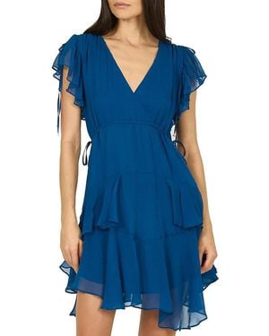 SECRET MISSION Thea Dress - Blue