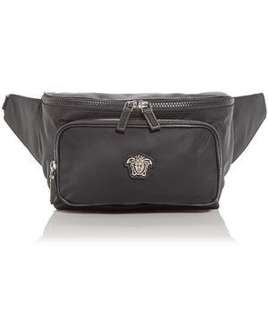 Versace La Medusa Belt Bag - Gray
