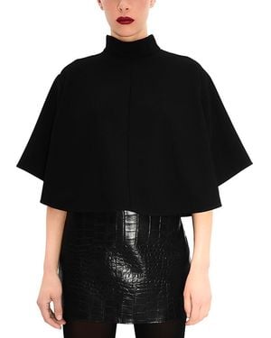 Agolde Verica Texture Mini Skirt - Black