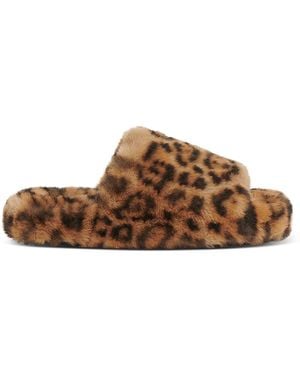 Apparis Dillon Slide Slipper - Brown