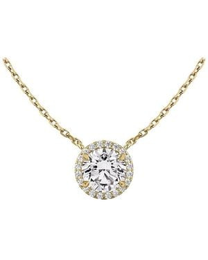 Vrai Halo Necklace - Metallic
