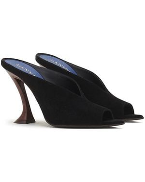 Lanvin Midnight Step Mule - Black