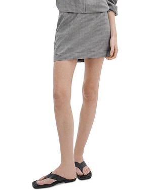 Rag & Bone Piper Wool Skirt - Gray