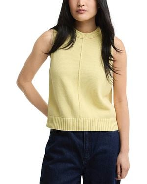 Barbour Avon Sleeveless Sweater - Yellow