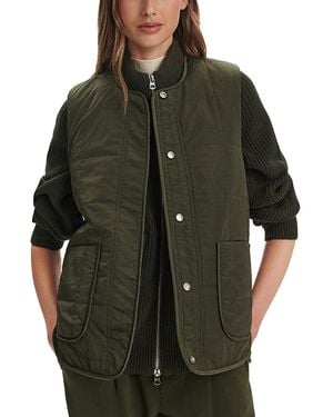 Varley Audrea Reversible Gilet Vest - Green