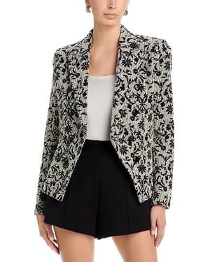 L'Agence Bethany Structured Blazer - Black