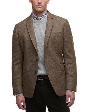 Barbour Firth Moons Slim Fit Blazer - Brown