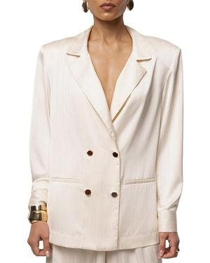 JLUXLABEL The Standard Blazer - Natural
