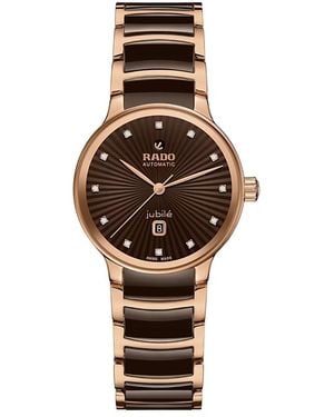 Rado Centrix Automatic Watch, 30.5Mm - Brown