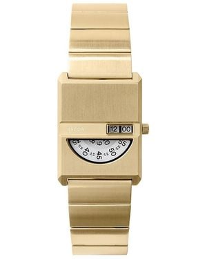 Breda Pulse Tandem Watch, 20Mm X 26Mm - Metallic