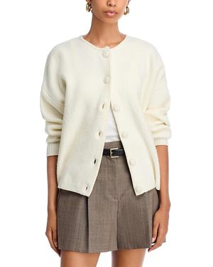 French Connection Safiya Knit Drop Shoulder Cardigan - White