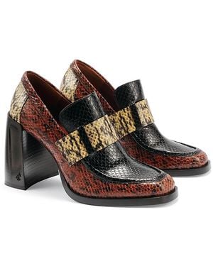 Jimmy Choo Tylor 95 Loafer Pumps - Brown