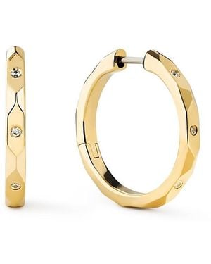 Ana Luisa Walker Hoop Earrings - Metallic