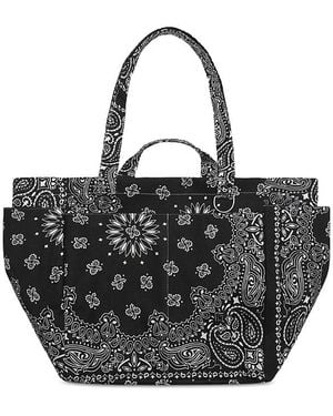 Call it By Your Name Picnic Bandana Tote - Black
