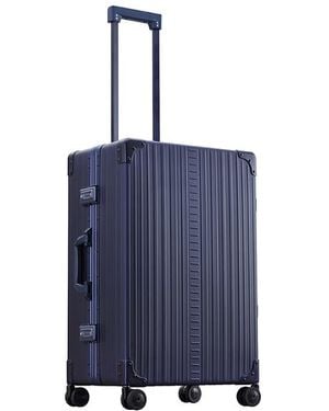 ALEON Traveler 26 Aluminum Spinner Suitcase - Blue