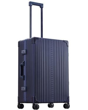 ALEON Traveler 26 Aluminum Spinner Suitcase - Blue