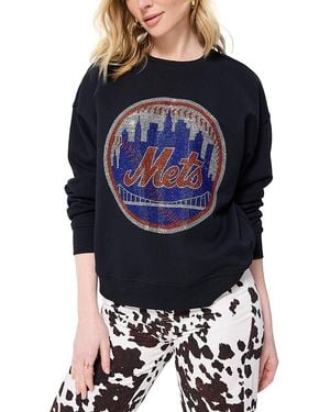 Terez Gemstone Logo Crewneck Sweatshirt - Blue