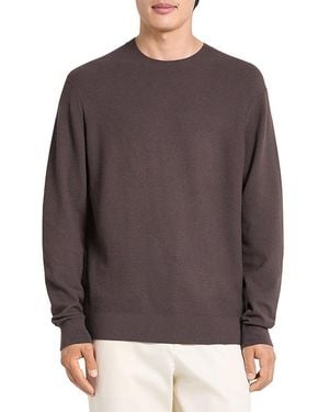 Theory Riland Crewneck Sweater - Gray