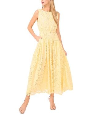 Ted Baker Meli Cutwork Lace Maxi Dress - Yellow