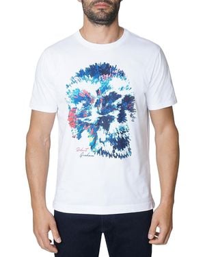 Robert Graham Skull Burst Graphic Tee - White