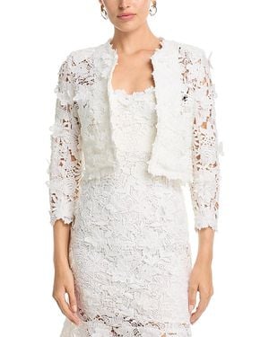 Generation Love Myra 3D Butterfly Lace Jacket - White