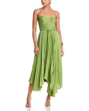 AMUR Juliett Midi Dress - Green