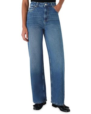 Whistles Straight Full Length Jeans - Blue