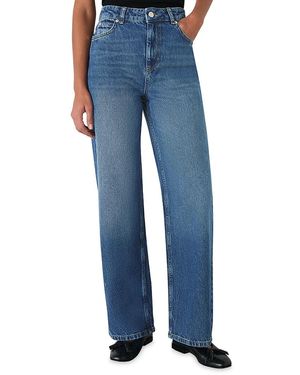 Whistles Straight Full Length Jeans - Blue
