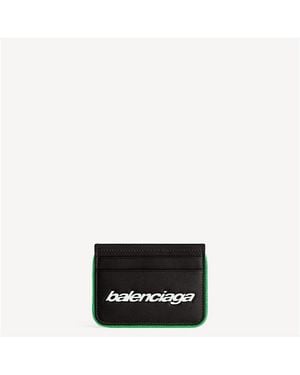 Balenciaga Biker Card Holder - White