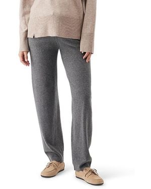 Ripe Maternity Coco Knit Barrel Leg Jogger Pant - Gray