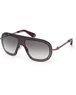 Christian Louboutin Shield Sunglasses, 130Mm - Metallic