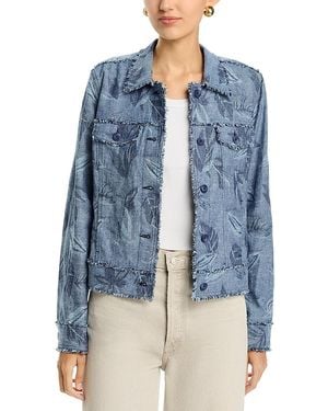 Tommy Bahama Two Palms Raw Edge Jacquard Jacket - Blue