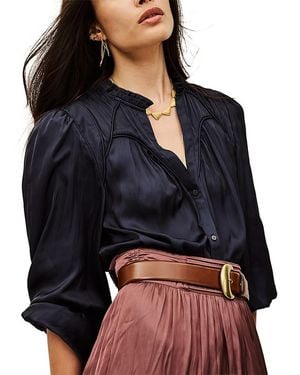 Ba&sh Cesira Blouse - Blue