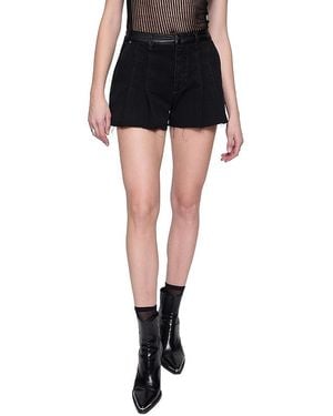 Rebecca Minkoff Brooke Denim Skort - Black