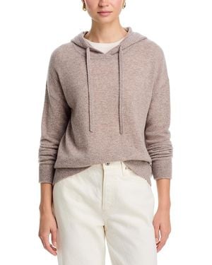 C by Bloomingdale's Cashmere Pullover Cashmere Hoodie - Multicolor