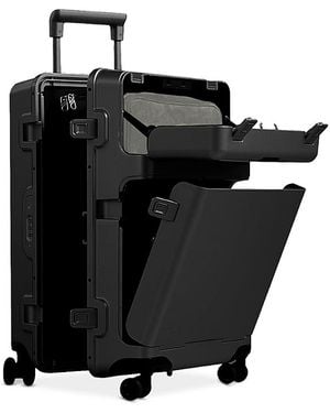 BARMAS Wheeled Carryon Suitcase, Gym Bag And Packing Cubes - Black